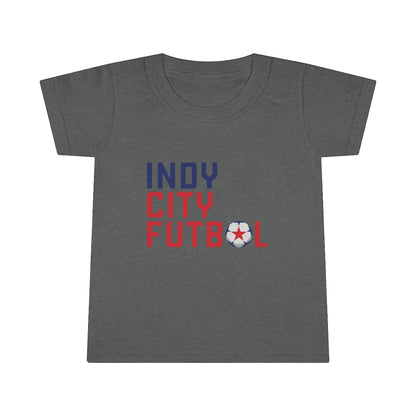 Indy City Futbol Wordmark Toddler T-shirt