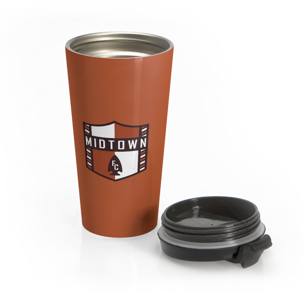 Midtown FC Steel Travel Mug