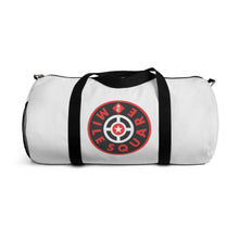 Load image into Gallery viewer, AC Mile Square Duffel Bag - White
