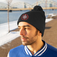 Load image into Gallery viewer, AC Mile Square Pom Beanie
