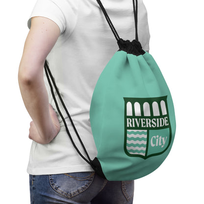 Riverside City Drawstring Bag