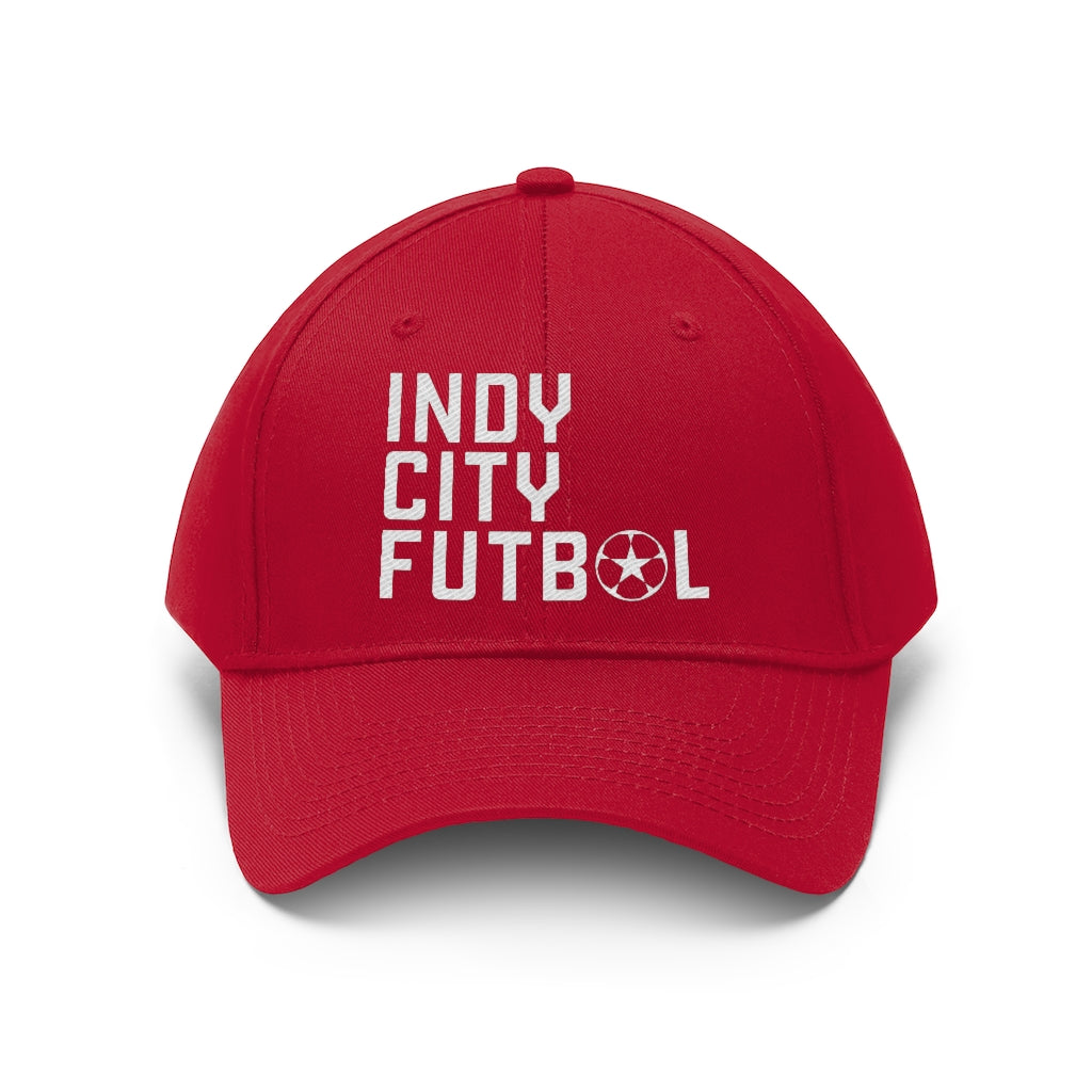 Indy City Futbol Wordmark Twill Hat