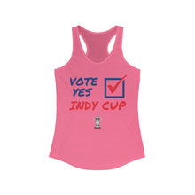 Load image into Gallery viewer, Vote Yes Indy Cup Racerback Tank
