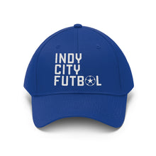 Load image into Gallery viewer, Indy City Futbol Wordmark Twill Hat
