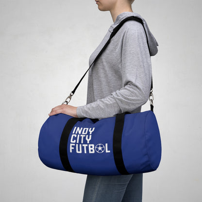 Indy City Futbol Wordmark Duffel Bag