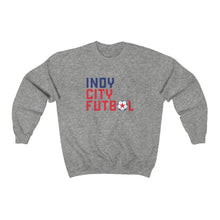 Load image into Gallery viewer, Indy City Futbol Wordmark Crewneck Sweatshirt
