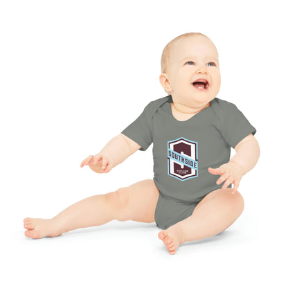 Southside Soccer Club Baby Organic Short Sleeve Bodysuit