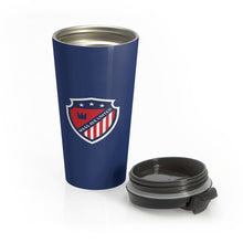 Load image into Gallery viewer, Mass Ave United Steel Travel Mug
