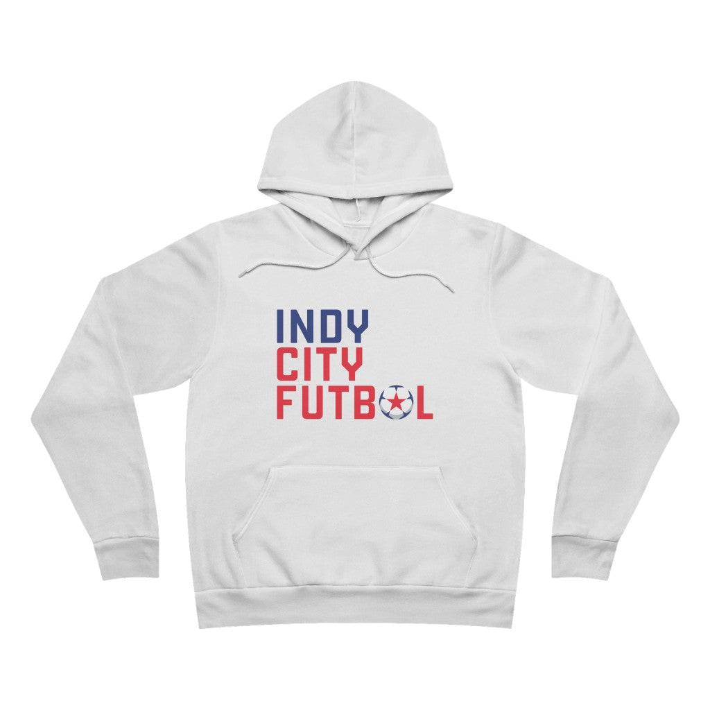 Indy City Futbol Wordmark Pullover Hoodie