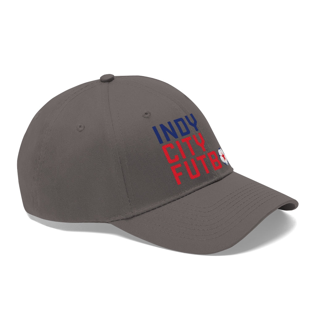 Indy City Futbol Wordmark Twill Hat