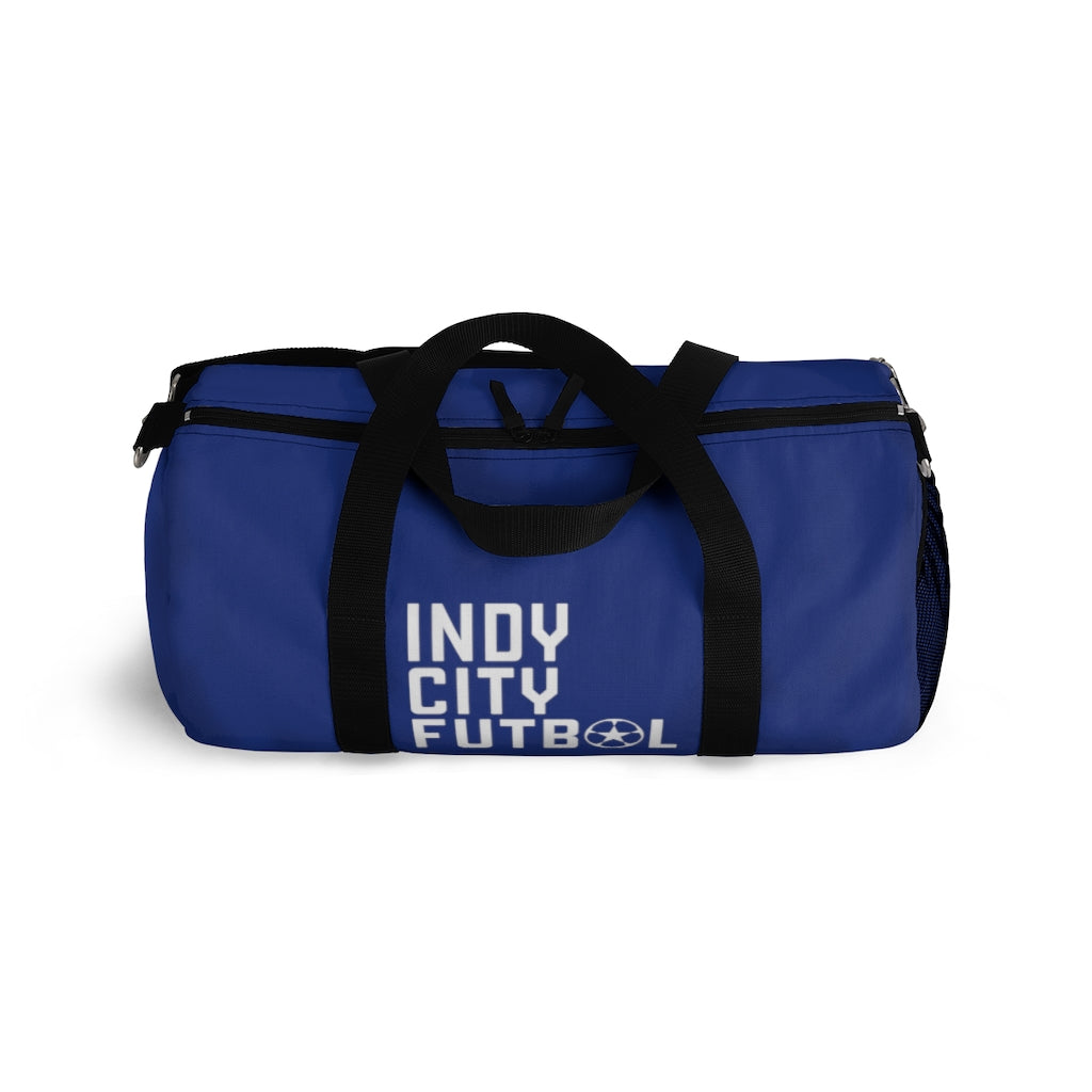 Indy City Futbol Wordmark Duffel Bag