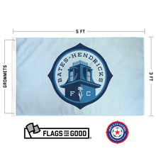 Load image into Gallery viewer, Bates Hendricks FC Flag by Flags For Good

