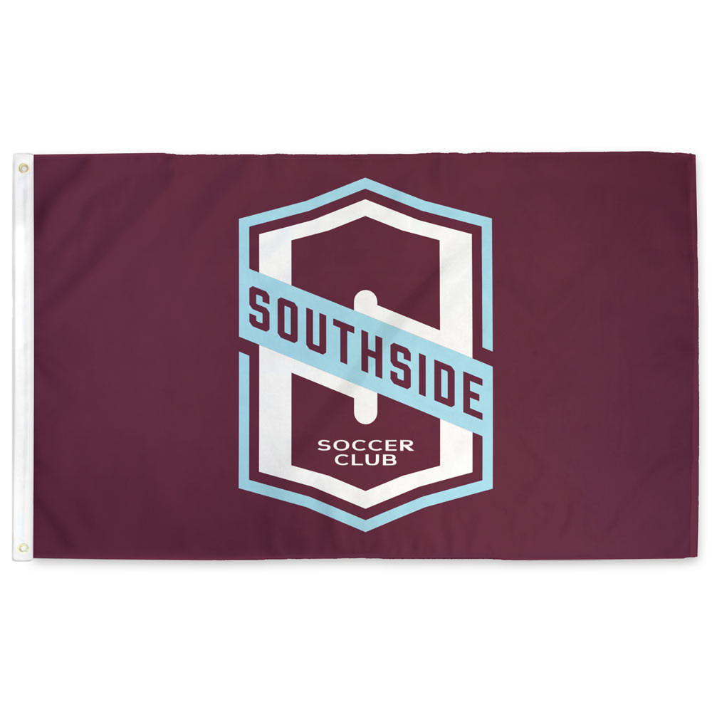 Southside Soccer Club Flag by Flags For Good