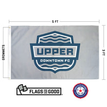 Load image into Gallery viewer, Upper Downtown FC Flag by Flags For Good
