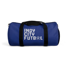 Load image into Gallery viewer, Indy City Futbol Wordmark Duffel Bag
