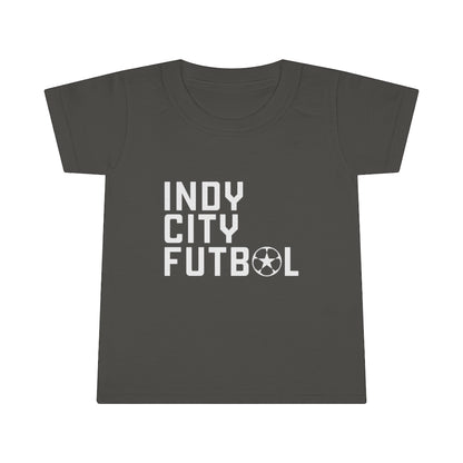 Indy City Futbol Wordmark Toddler T-shirt