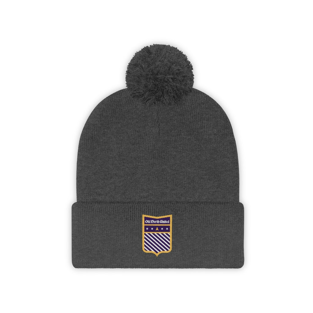 Old North United Pom Beanie