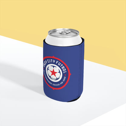 Indy City Futbol Badge Can Cooler Sleeve