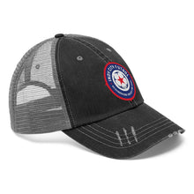 Load image into Gallery viewer, Indy City Futbol Badge Trucker Hat
