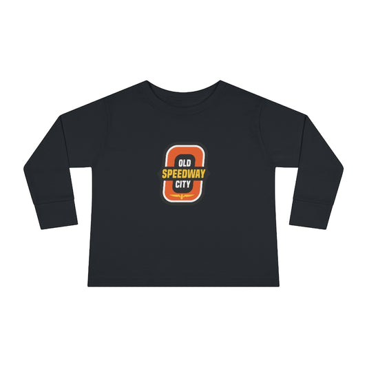 Old Speedway City Toddler Long Sleeve Tee