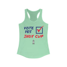 Load image into Gallery viewer, Vote Yes Indy Cup Racerback Tank
