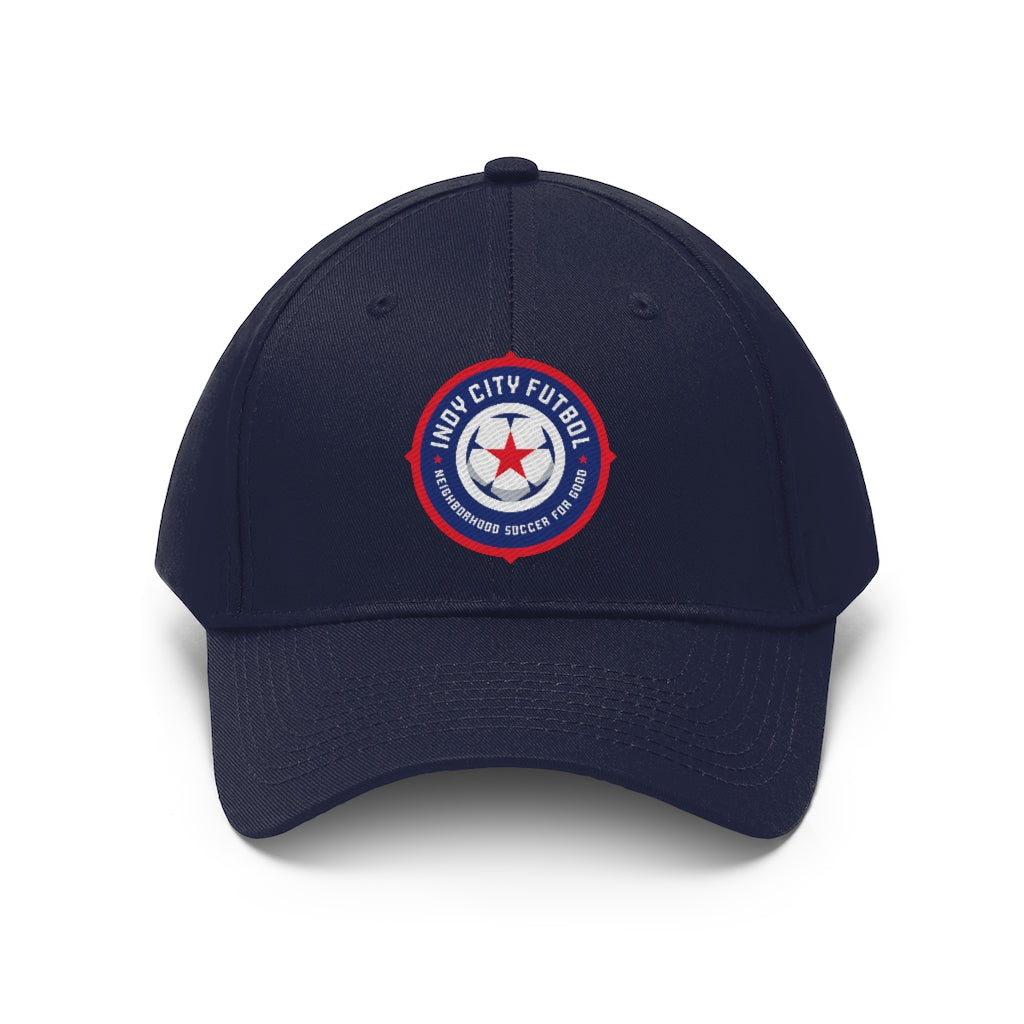 Indy City Futbol Badge Twill Hat