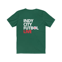Load image into Gallery viewer, ICF Live Soccer Podcast Premium Tee

