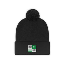 Load image into Gallery viewer, Broad-Ripple City Pom Beanie
